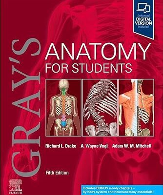 خرید و دانلود نسخه کامل کتاب Gray’s Anatomy for Students (5th Edition) –  +  Pdf