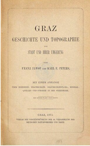خرید و دانلود نسخه کامل کتاب Graz, Geschichte und Topographie der Stadt und ihrer Umgebung_68c12b30150b0.jpeg خرید و دانلود نسخه کامل کتاب Graz, Geschichte und Topographie der Stadt und ihrer Umgebung