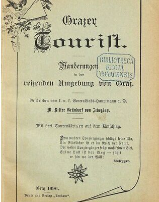 خرید و دانلود نسخه کامل کتاب Grazer Tourist. Wanderungen in der reizenden Umgebung von Graz