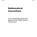 خرید و دانلود نسخه کامل کتاب GRE Math Conventions
