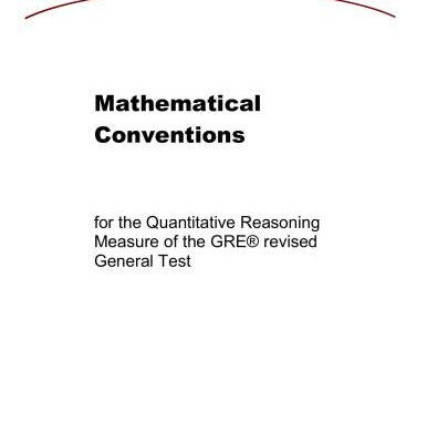 خرید و دانلود نسخه کامل کتاب GRE Math Conventions