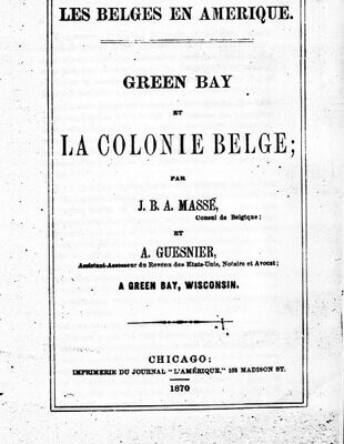 خرید و دانلود نسخه کامل کتاب Green Bay et la colonie belge