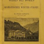 خرید و دانلود نسخه کامل کتاب Gries bei Bozen als klimatischer Winter-Curort [Kurort]