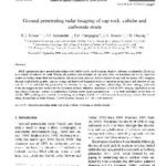 خرید و دانلود نسخه کامل کتاب Ground penetrating radar imaging of cap rock, caliche and carbonate strata