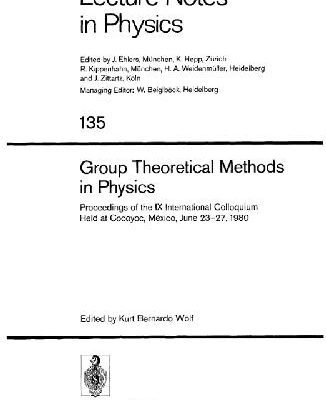 خرید و دانلود نسخه کامل کتاب Group Theoretical Methods in Physics