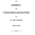 خرید و دانلود نسخه کامل کتاب Grundzüge der Handels- und Verkehrsgeographie