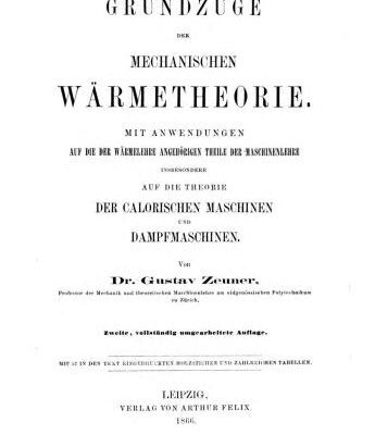 خرید و دانلود نسخه کامل کتاب Grundzüge der mechanischen Wärmetheorie