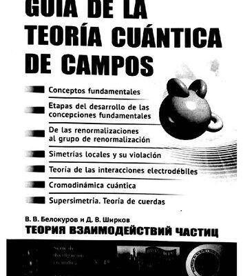 خرید و دانلود نسخه کامل کتاب Guía De La Teoría Cuántica De Campos