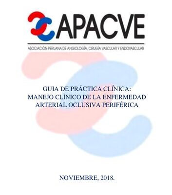 خرید و دانلود نسخه کامل کتاب Guía de práctica clínica: Manejo clínico de la enfermedad arterial oclusiva periférica (EAOP)