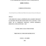 خرید و دانلود نسخه کامل کتاب Guía didáctica para la enseñanza del alfabeto shuar (Shíbaro/ Chicham) en el segundo año de educación básica de la escuela “29 de junio” de la parroquia Chiguaza, cantón Humaboya durante el año lectivo 2011-2012