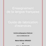 خرید و دانلود نسخه کامل کتاب Guide de Fabrication d’Exercices de Français
