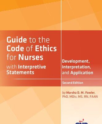 خرید و دانلود نسخه کامل کتاب Guide to the Code of Ethics for Nurses: With Interpretive Statements: Development, Interpretation, and Application