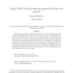 خرید و دانلود نسخه کامل کتاب Gulag, WWII and the Long-run Patterns of Soviet City Growth