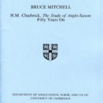 خرید و دانلود نسخه کامل کتاب H. M. Chadwick, “The Study of Anglo-Saxon”: Fifty Years On