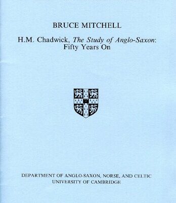 خرید و دانلود نسخه کامل کتاب H. M. Chadwick, “The Study of Anglo-Saxon”: Fifty Years On