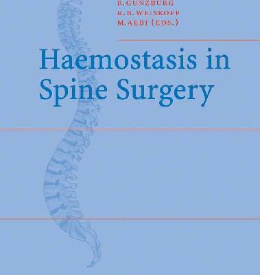 خرید و دانلود نسخه کامل کتاب Haemostasis in Spine Surgery