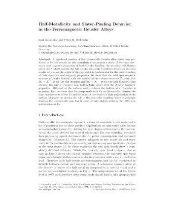 خرید و دانلود نسخه کامل کتاب Half-metallic alloys: fundamentals and applications