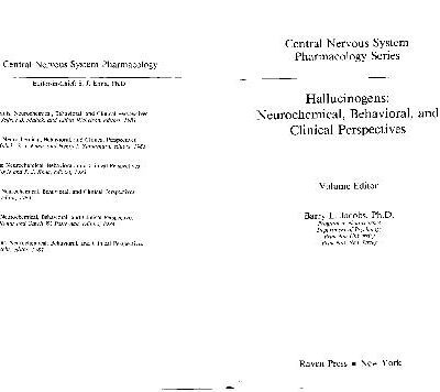 خرید و دانلود نسخه کامل کتاب Hallucinogens, Neurochemical, Behavioral, and Clinical Perspectives