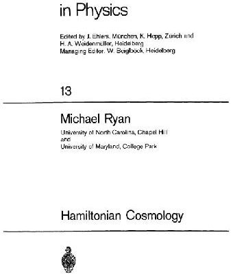 خرید و دانلود نسخه کامل کتاب Hamiltonian Cosmology