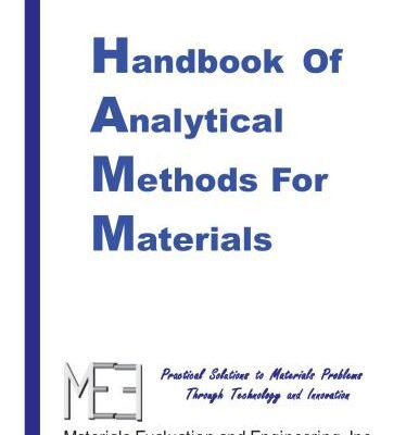 خرید و دانلود نسخه کامل کتاب Handbook of Analytical Methods for Materials