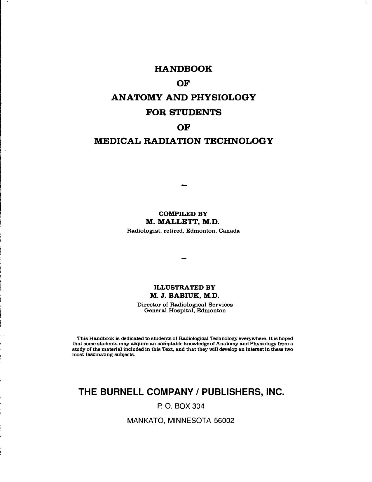خرید و دانلود نسخه کامل کتاب Handbook of Anatomy and Physiology for Students of Medical Radiation Technology_68b93f26186b8.jpeg خرید و دانلود نسخه کامل کتاب Handbook of Anatomy and Physiology for Students of Medical Radiation Technology