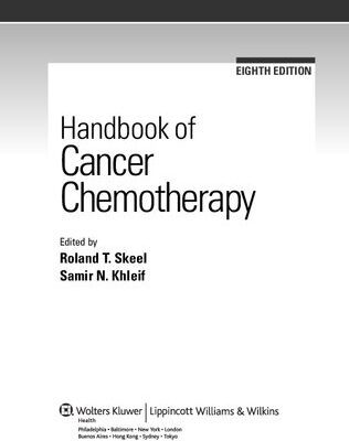خرید و دانلود نسخه کامل کتاب Handbook of Cancer Chemotherapy