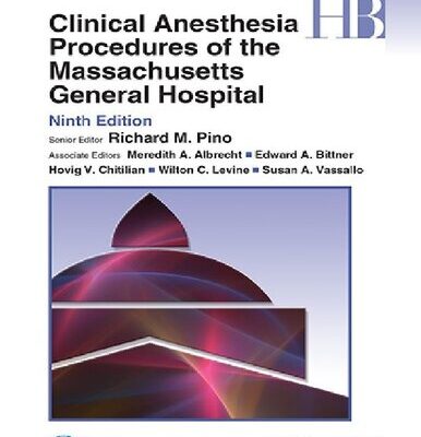 خرید و دانلود نسخه کامل کتاب Handbook of Clinical Anesthesia Procedures of the Massachusetts General Hospital