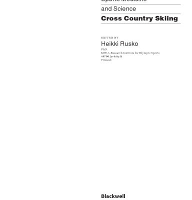 خرید و دانلود نسخه کامل کتاب Handbook of Cross-Country Skiing: Olympic Handbook of Sports Medicine