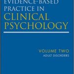 خرید و دانلود نسخه کامل کتاب Handbook of Evidence-Based Practice in Clinical Psychology, Adult Disorders – Original PDF