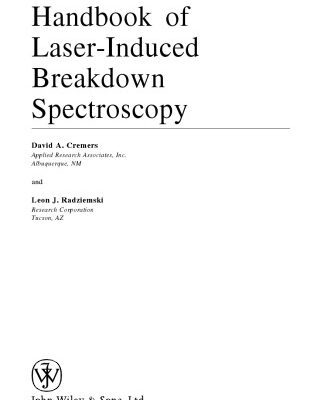 خرید و دانلود نسخه کامل کتاب Handbook of Laser-Induced Breakdown Spectroscopy