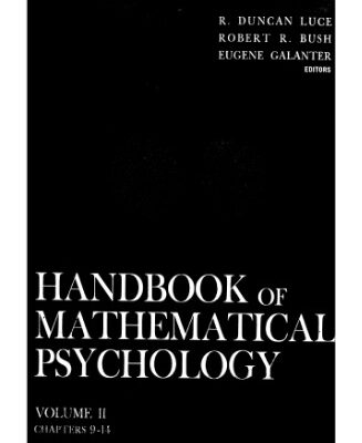 خرید و دانلود نسخه کامل کتاب Handbook of Mathematical Psychology : Volume II