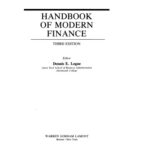 خرید و دانلود نسخه کامل کتاب Handbook of Modern Finance