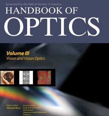 خرید و دانلود نسخه کامل کتاب Handbook of Optics, Third Edition Volume III: Vision and Vision Optics(set)