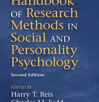 خرید و دانلود نسخه کامل کتاب Handbook of Research Methods in Social and Personality Psychology
