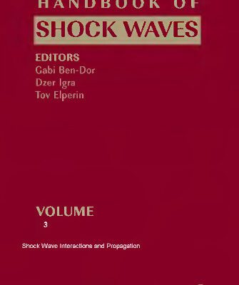 خرید و دانلود نسخه کامل کتاب Handbook of Shock Waves, Volume 3