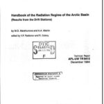 خرید و دانلود نسخه کامل کتاب Handbook of the Radiation Regime of the Arctic Basin (Results from the Drift Stations)