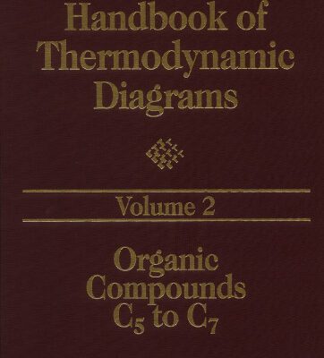 خرید و دانلود نسخه کامل کتاب Handbook of Thermodynamic Diagrams, Volume 2 : Organic Compounds C5 to C7 (Vol 2) (Library of Physico-Chemical Property Data)