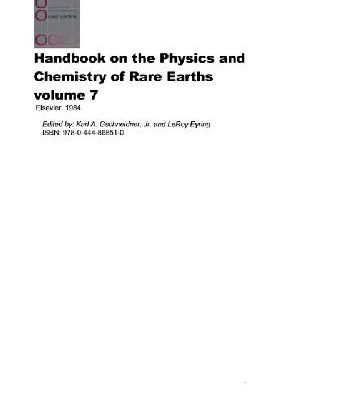 خرید و دانلود نسخه کامل کتاب Handbook on the Physics and Chemistry of Rare Earths. vol. 7