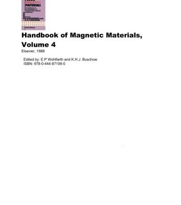 خرید و دانلود نسخه کامل کتاب Handbook on the Properties of Magnetically Ordered Substances. Ferromagnetic Materials, Volume 04 (Handbook of Magnetic Materials)