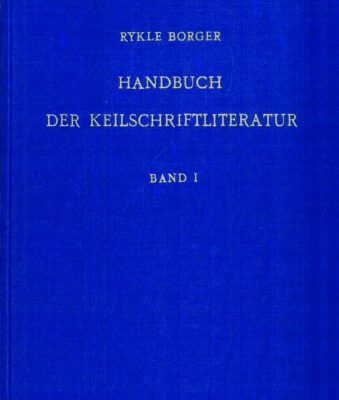 خرید و دانلود نسخه کامل کتاب Handbuch der Keilschriftliteratur, Bd. I: Repertorium der sumerischen und akkadischen Texte