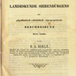 خرید و دانلود نسخه کامل کتاب Handbuch der Landeskunde Siebenbürgens, eine physikalisch-statistisch-topographische Beschreibung dieses Landes