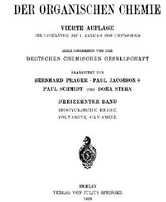 خرید و دانلود نسخه کامل کتاب Handbuch der Organischen Chemie. Dreizehnter Band