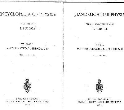 خرید و دانلود نسخه کامل کتاب Handbuch der Physik. Mathematische Methoden 2