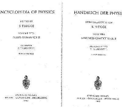 خرید و دانلود نسخه کامل کتاب Handbuch der Physik. Strömungsmechanik 2
