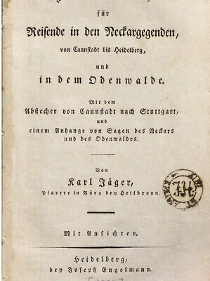 خرید و دانلود نسخه کامل کتاب Handbuch für Reisende in den Neckargegenden, von Cannstadt bis Heidelberg, und in dem Odenwalde