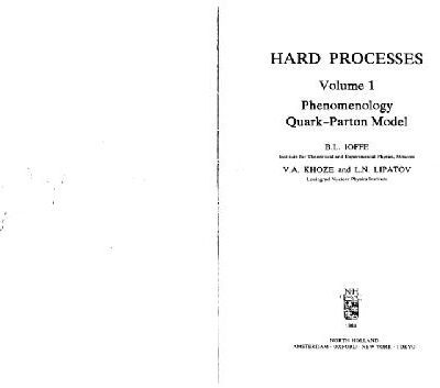خرید و دانلود نسخه کامل کتاب Hard processes 1. Phenomenology, Quark-Parton Model