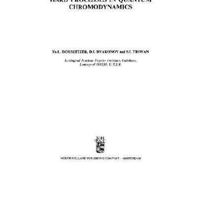 خرید و دانلود نسخه کامل کتاب Hard processes in quantum chromodynamics