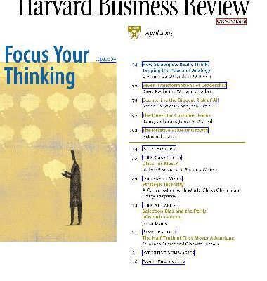 خرید و دانلود نسخه کامل کتاب Harvard Business Review (April 2005)