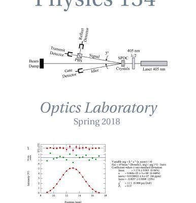 خرید و دانلود نسخه کامل کتاب Harvey Mudd Optics Lab Manual