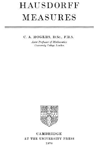 خرید و دانلود نسخه کامل کتاب Hausdorff measures_68b565c25958f.jpeg خرید و دانلود نسخه کامل کتاب Hausdorff measures